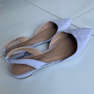 Christian Siriano Purple Flats